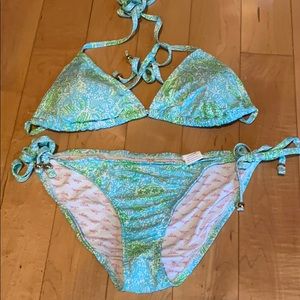 Lilly Pulitzer bikini (top and bottom) - size XS